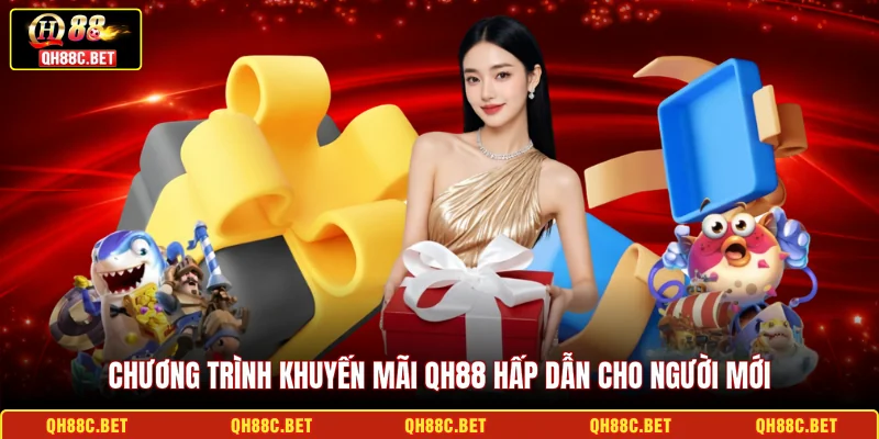 Chương trình khuyến mãi QH88 hấp dẫn cho người mới