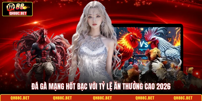 Đá gà mạng hốt bạc với tỷ lệ ăn thưởng cao 2026