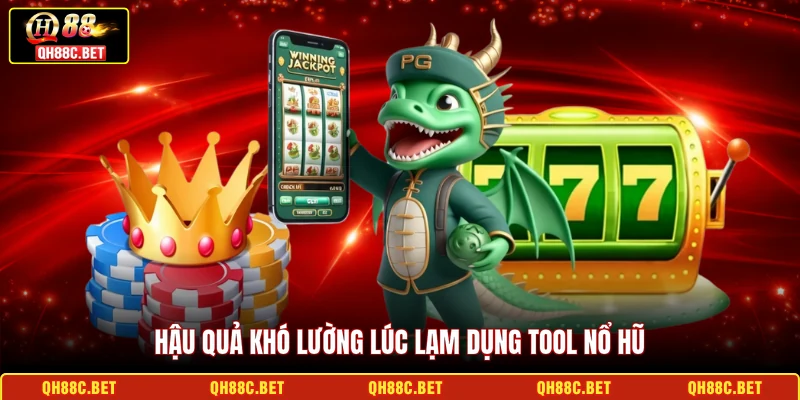 Hậu quả khó lường lúc lạm dụng tool nổ hũ