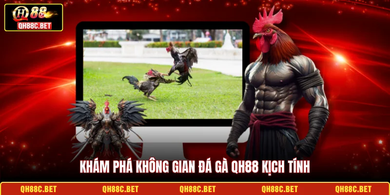 Khám phá không gian Đá gà QH88 kịch tính