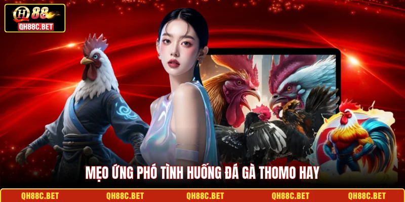 Mẹo ứng phó tình huống Đá gà Thomo hay