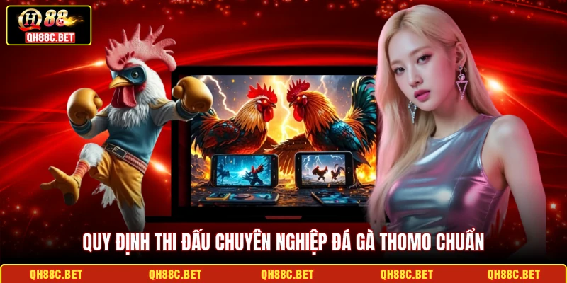Quy định thi đấu chuyên nghiệp Đá gà Thomo chuẩn
