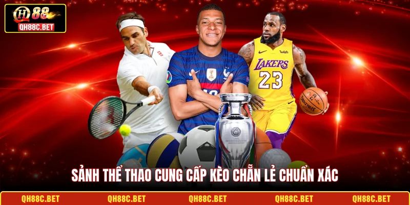 Sảnh thể thao cung cấp kèo chẵn lẻ chuẩn xác