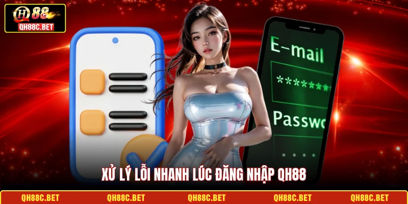 Xử lý lỗi nhanh lúc đăng nhập QH88